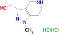 (1-methyl-4,5,6,7-tetrahydro-1H-pyrazolo[4,3-c]pyridin-3-yl)methanol dihydrochloride