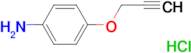 [4-(2-propyn-1-yloxy)phenyl]amine hydrochloride