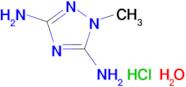 1-methyl-1H-1,2,4-triazole-3,5-diamine hydrochloride hydrate