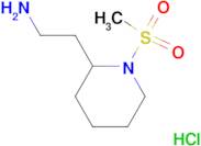 {2-[1-(methylsulfonyl)-2-piperidinyl]ethyl}amine hydrochloride