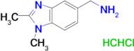 [(1,2-dimethyl-1H-benzimidazol-5-yl)methyl]amine dihydrochloride