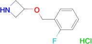 3-[(2-fluorobenzyl)oxy]azetidine hydrochloride