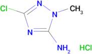 3-chloro-1-methyl-1H-1,2,4-triazol-5-amine hydrochloride