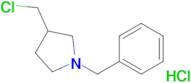 1-benzyl-3-(chloromethyl)pyrrolidine hydrochloride