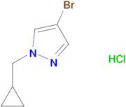 4-bromo-1-(cyclopropylmethyl)-1H-pyrazole hydrochloride