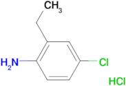 (4-chloro-2-ethylphenyl)amine hydrochloride