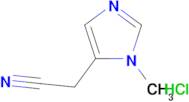 (1-methyl-1H-imidazol-5-yl)acetonitrile hydrochloride