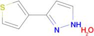 3-(3-thienyl)-1H-pyrazole hydrate