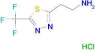 {2-[5-(trifluoromethyl)-1,3,4-thiadiazol-2-yl]ethyl}amine hydrochloride