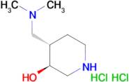 (3S,4S)-4-[(dimethylamino)methyl]-3-piperidinol dihydrochloride