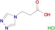 3-(4H-1,2,4-triazol-4-yl)propanoic acid hydrochloride