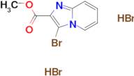 methyl 3-bromoimidazo[1,2-a]pyridine-2-carboxylate dihydrobromide