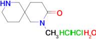 2-methyl-2,8-diazaspiro[5.5]undecan-3-one dihydrochloride hydrate