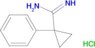 1-phenylcyclopropanecarboximidamide hydrochloride