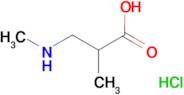2-methyl-3-(methylamino)propanoic acid hydrochloride