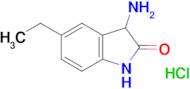 3-amino-5-ethyl-1,3-dihydro-2H-indol-2-one hydrochloride