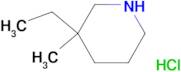 3-ethyl-3-methylpiperidine hydrochloride