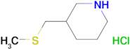 3-[(methylthio)methyl]piperidine hydrochloride