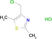 4-(chloromethyl)-2,5-dimethyl-1,3-thiazole hydrochloride