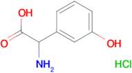 amino(3-hydroxyphenyl)acetic acid hydrochloride