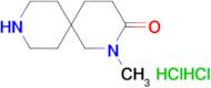 2-methyl-2,9-diazaspiro[5.5]undecan-3-one dihydrochloride