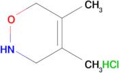 4,5-dimethyl-3,6-dihydro-2H-1,2-oxazine hydrochloride