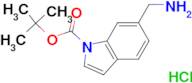 tert-butyl 6-(aminomethyl)-1H-indole-1-carboxylate hydrochloride