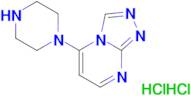 5-(1-piperazinyl)[1,2,4]triazolo[4,3-a]pyrimidine dihydrochloride