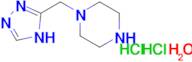 1-(4H-1,2,4-triazol-3-ylmethyl)piperazine dihydrochloride hydrate