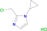 2-(chloromethyl)-1-cyclopropyl-1H-imidazole hydrochloride