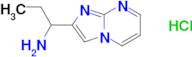 (1-imidazo[1,2-a]pyrimidin-2-ylpropyl)amine hydrochloride