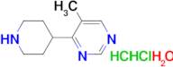 5-methyl-4-(4-piperidinyl)pyrimidine dihydrochloride hydrate