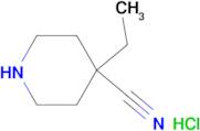 4-ethyl-4-piperidinecarbonitrile hydrochloride