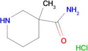 3-methyl-3-piperidinecarboxamide hydrochloride