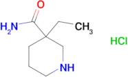 3-ethyl-3-piperidinecarboxamide hydrochloride