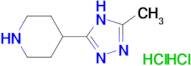 4-(3-methyl-1H-1,2,4-triazol-5-yl)piperidine dihydrochloride