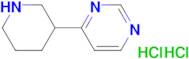 4-(3-piperidinyl)pyrimidine dihydrochloride