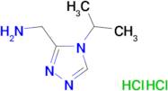 [(4-isopropyl-4H-1,2,4-triazol-3-yl)methyl]amine dihydrochloride