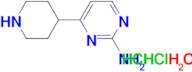 4-(4-piperidinyl)-2-pyrimidinamine dihydrochloride hydrate