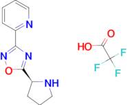 2-{5-[(2S)-2-Pyrrolidinyl]-1,2,4-oxadiazol-3-yl}pyridine trifluoroacetate