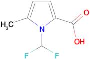 1-(difluoromethyl)-5-methyl-1H-pyrrole-2-carboxylic acid