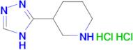 3-(4H-1,2,4-triazol-3-yl)piperidine dihydrochloride