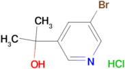 2-(5-bromo-3-pyridinyl)-2-propanol hydrochloride