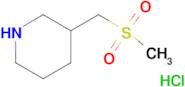 3-[(methylsulfonyl)methyl]piperidine hydrochloride