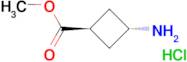 Methyl trans-3-aminocyclobutanecarboxylate hydrochloride