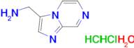 (imidazo[1,2-a]pyrazin-3-ylmethyl)amine dihydrochloride hydrate