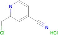 2-(chloromethyl)isonicotinonitrile hydrochloride