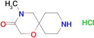 4-methyl-1-oxa-4,9-diazaspiro[5.5]undecan-3-one hydrochloride