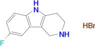 8-fluoro-2,3,4,5-tetrahydro-1H-pyrido[4,3-b]indole hydrobromide