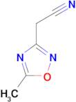 (5-methyl-1,2,4-oxadiazol-3-yl)acetonitrile